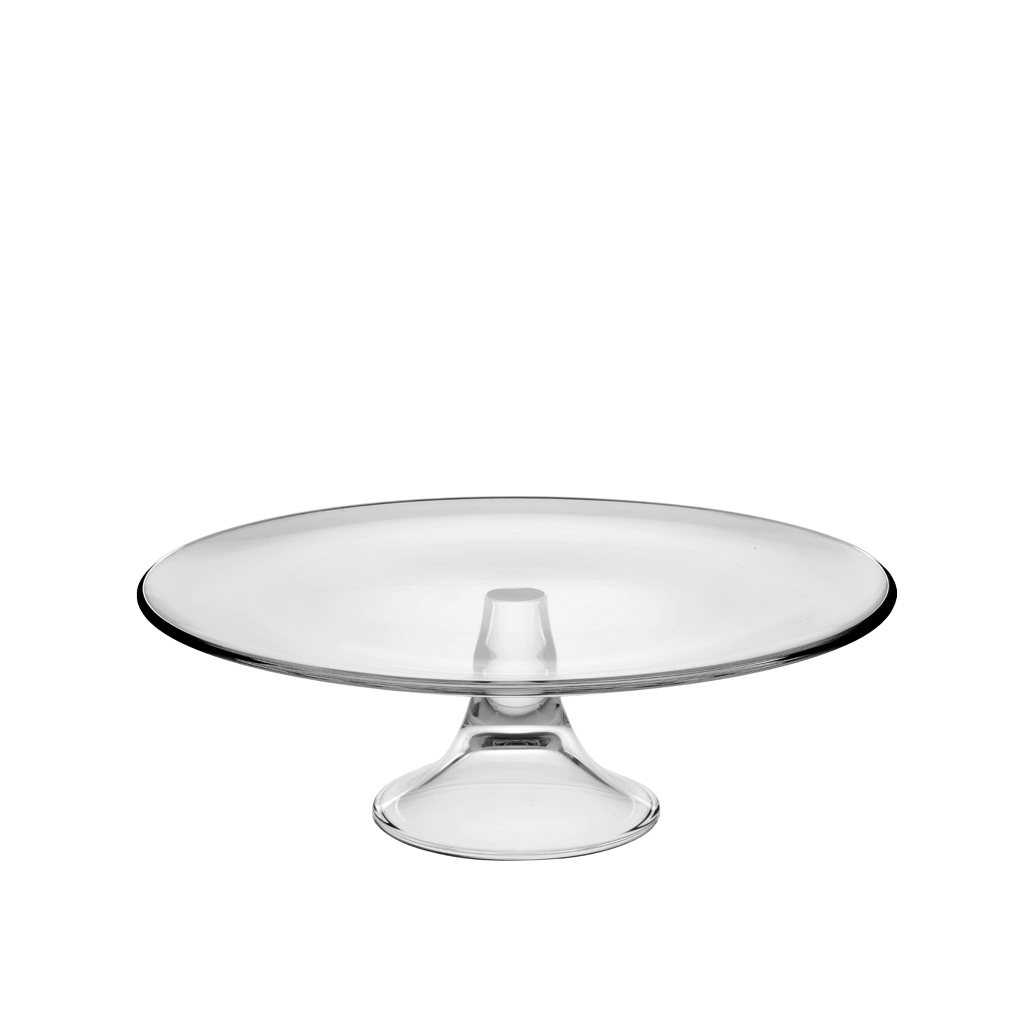 ALZATA PIATTO BANQUET cm.28 H.11,5 VETRO