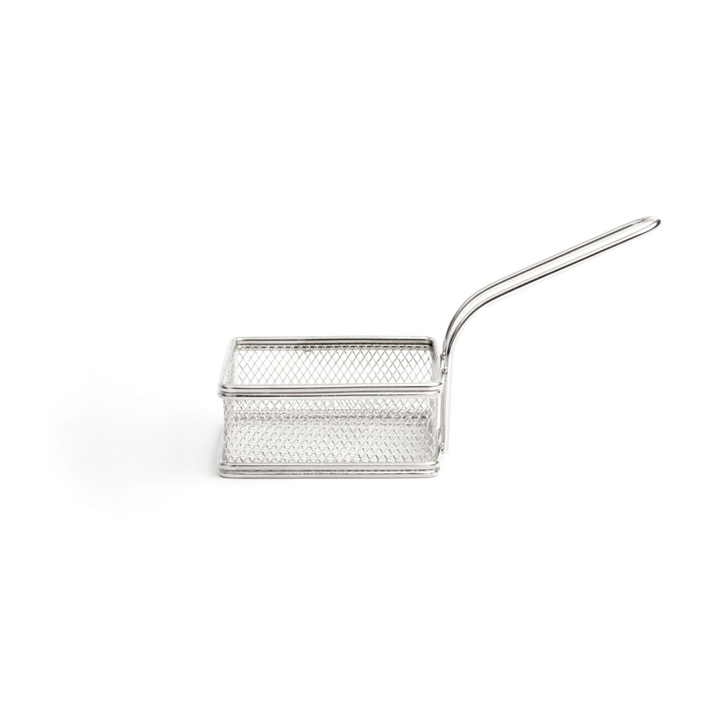 CESTELLINO QUADRO cm.11X11X5 INOX