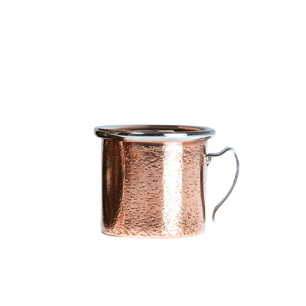 MUG MOSCOW MULE cl.30 MARTELLATO INOX-RAME