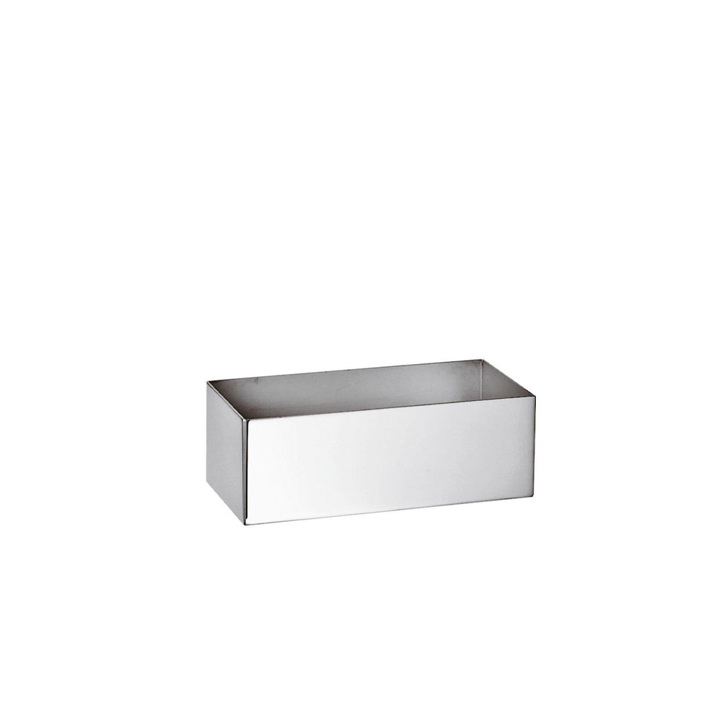 PORTABUSTINE cm.10,5X5,5X3,5 INOX
