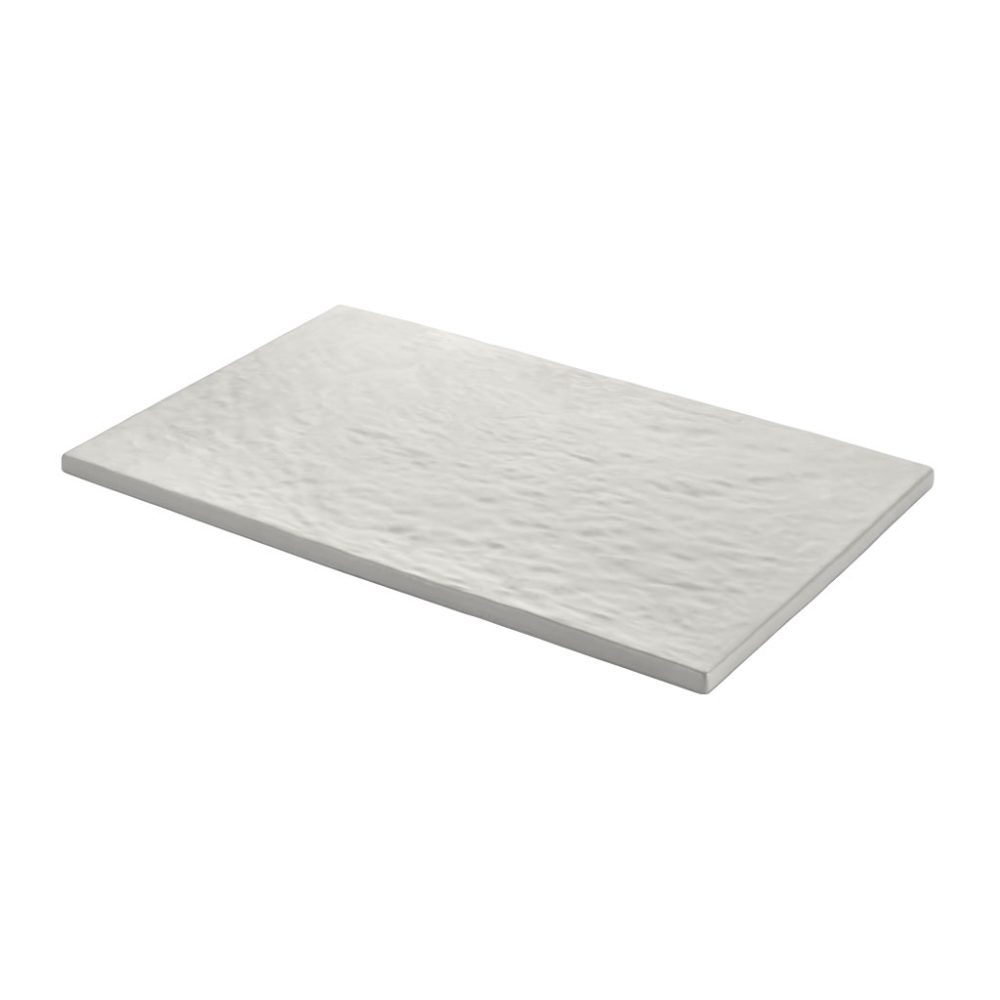 VASSOIO ARDESIA GN 1/1 H.2 MELAMINA BIANCO