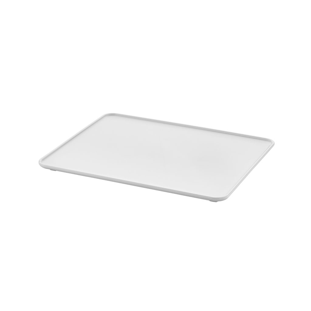 VASSOIO C/BORDINO GN 1/2 MELAMINA BIANCO