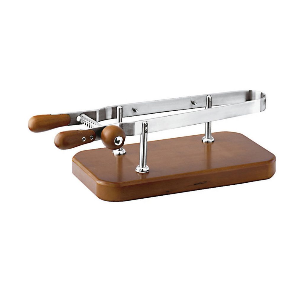 FERMA PROSCIUTTO cm.24X44 H.18 BASE LEGNO