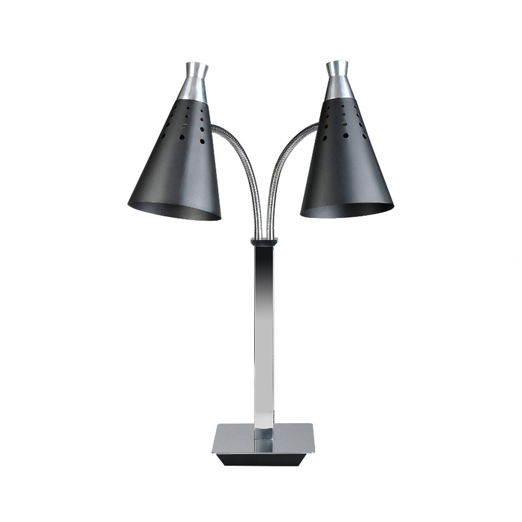 LAMPADA BUFFET INFRA DOPPIA 375W cm.79X34X50