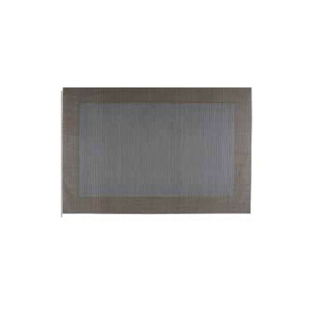 TOVAGLIETTA STYLE 45x30 PVC/PET GRIGIO RIQUADRI