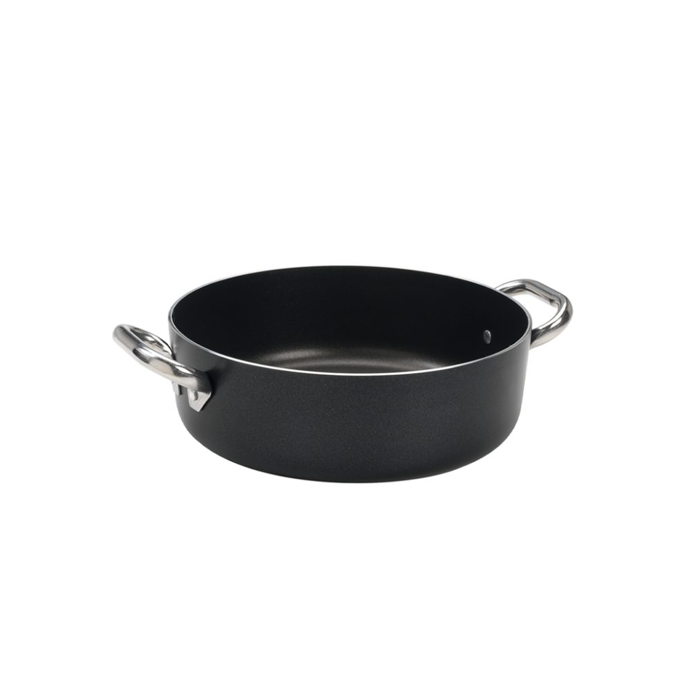 CASS. BASSA 2/MANICI cm.28 ALL-BLACK 3 MM