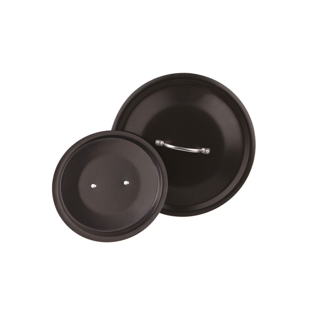 COPERCHIO ALLUMINIO cm.28 ALL-BLACK