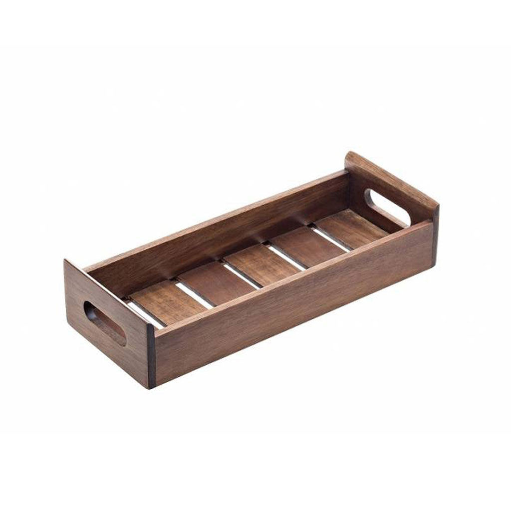 CASSETTA RETTANGOLARE cm.35X24X6H ACACIA