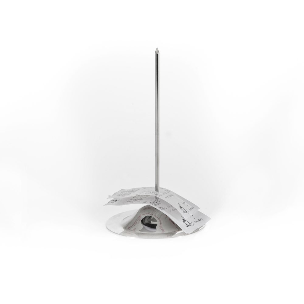 SPILLONE PORTASCONTRINI cm.16 INOX