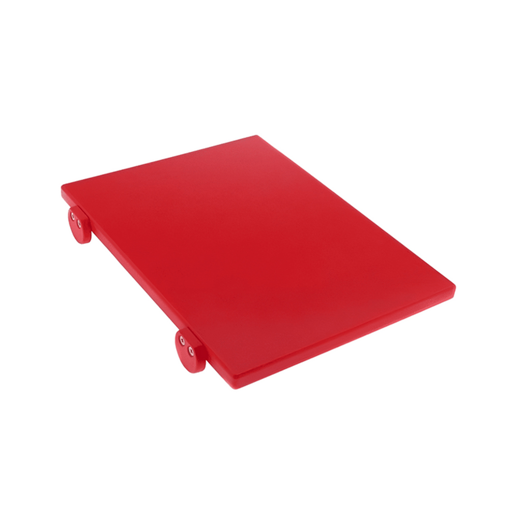 TAGLIERE POLIETILENE cm.50X30X2 ROSSO