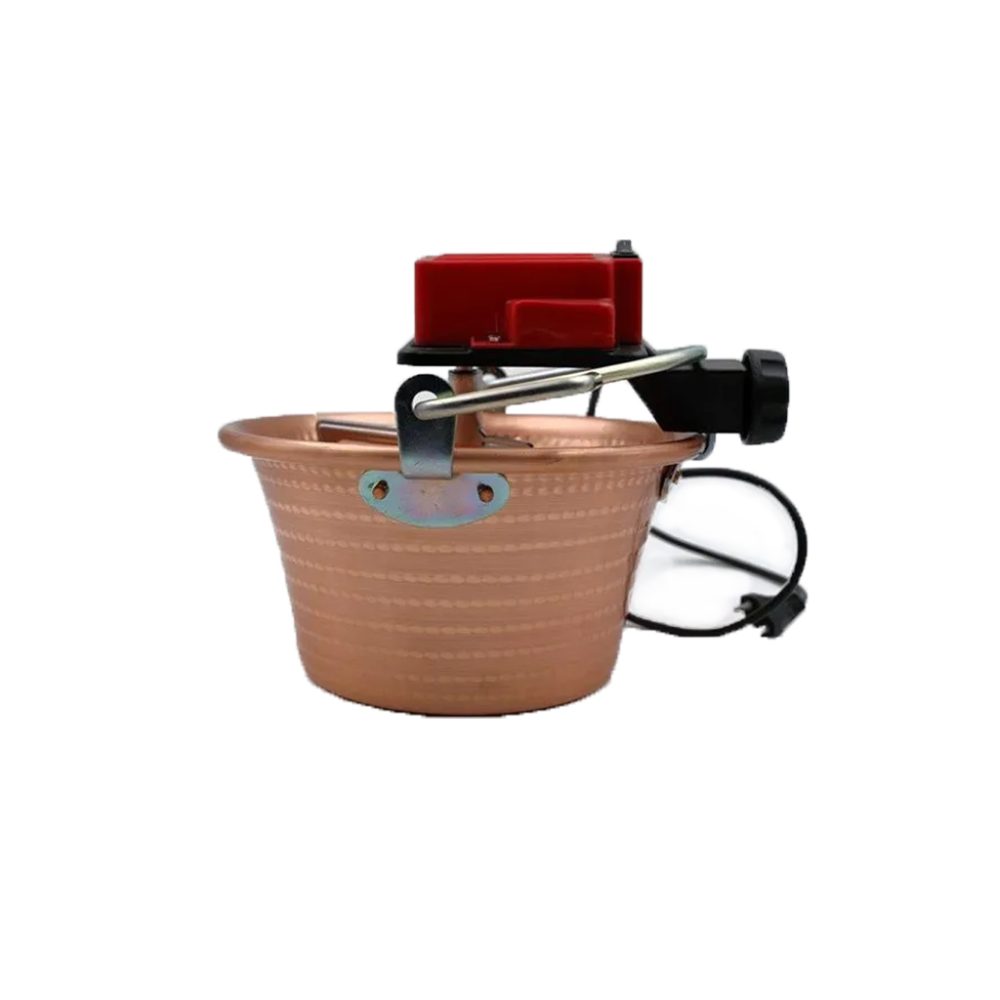 PAIOLO ELETTRICO B/PIATTA LT.5 RAME INDUZIONE