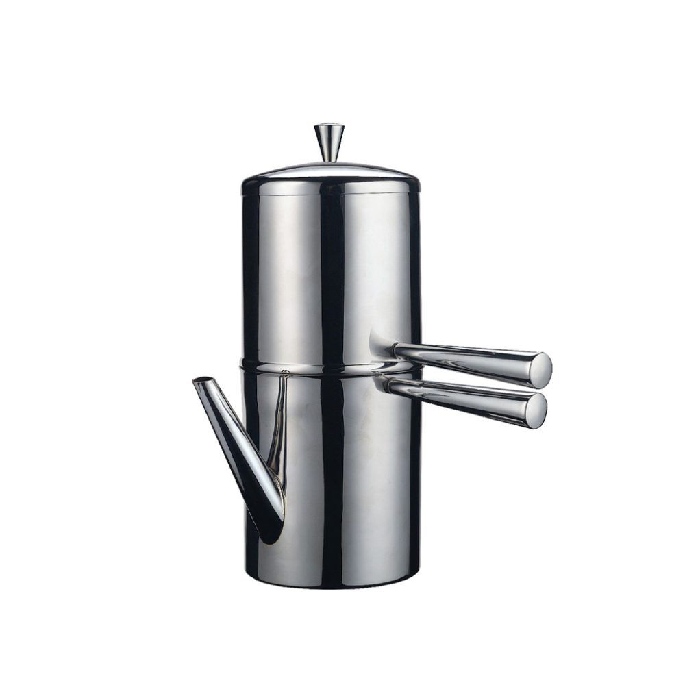 CAFFETTIERA NAPOLETANA 6 TZ. INOX INDUZIONE
