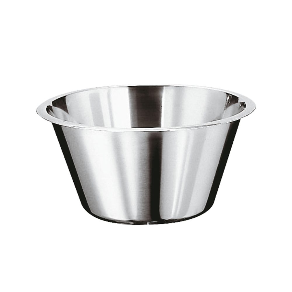 BAC.CONICA BASSA cm.32,5 LT.8 H.14 INOX