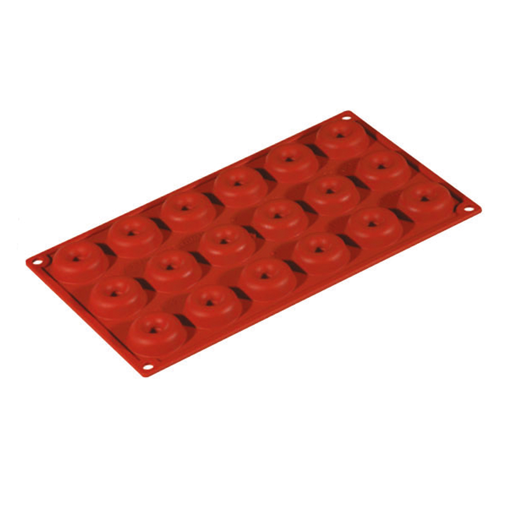 SAVARIN 18 IMPRONTE CM.4 H.1,2 ML.12 SILICONE ROSSO