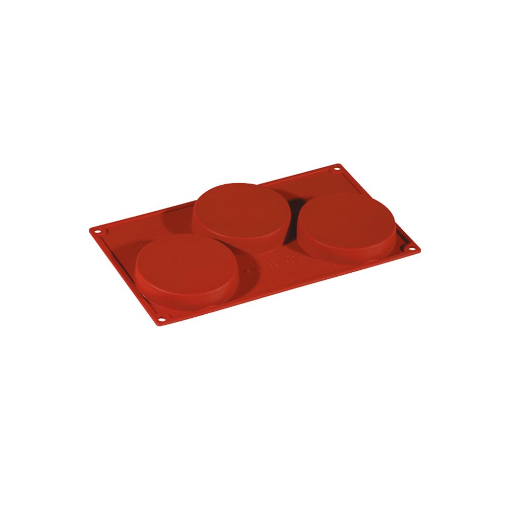 DISCO 3 IMPRONTE CM.10,3 H.2 ML.160 SILICONE ROSSO