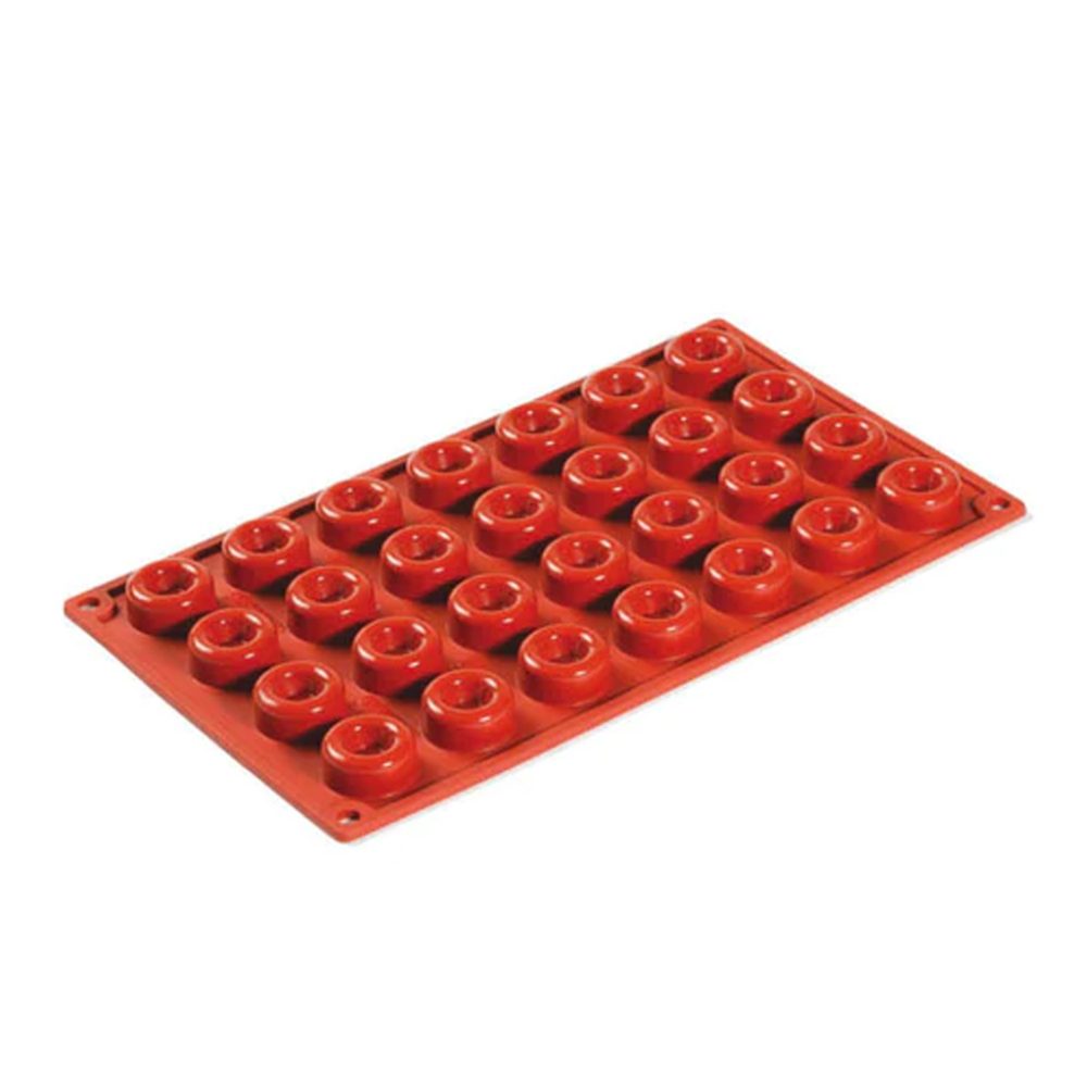 SAVARIN 28 IMPRONTE CM.3 H.1,3 ML.7,5 SILICONE ROSSO