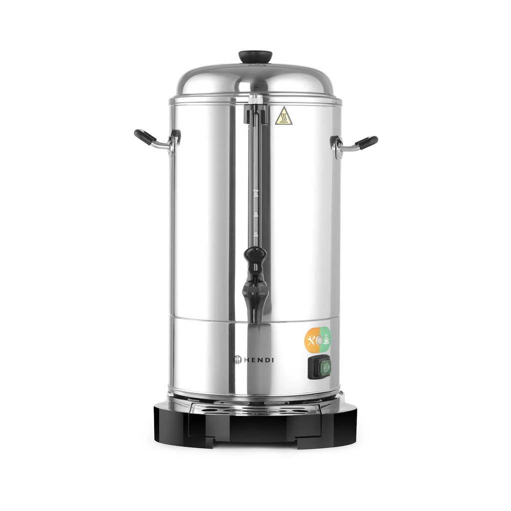 CAFFETTIERA ELETTRICA C/FILTRO LT.6 INOX