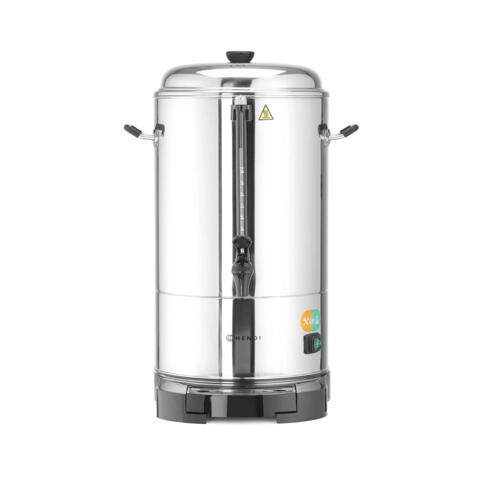 CAFFETTIERA ELETTRICA C/FILTRO LT.10 INOX