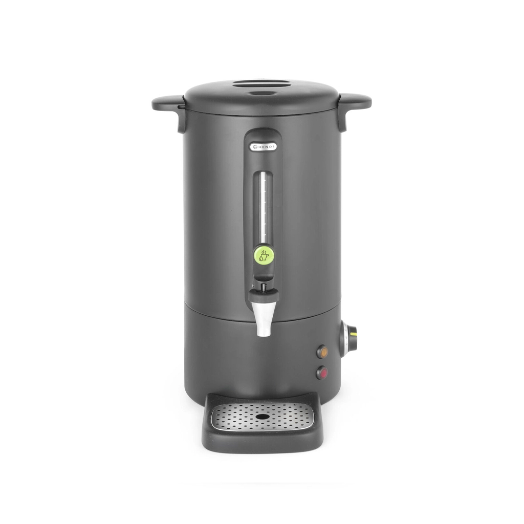 BOLLITORE ELETTRICO BEVANDE LT.10 INOX NERO