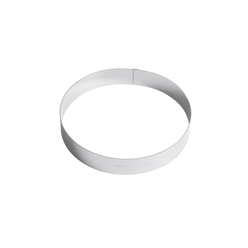 ANELLO TORTE CM.20 H.3,5 INOX