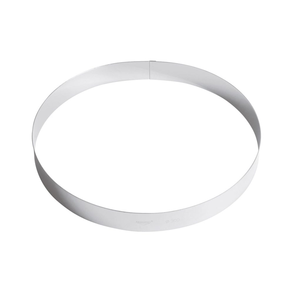 ANELLO TORTE CM.30 H.3,5 INOX