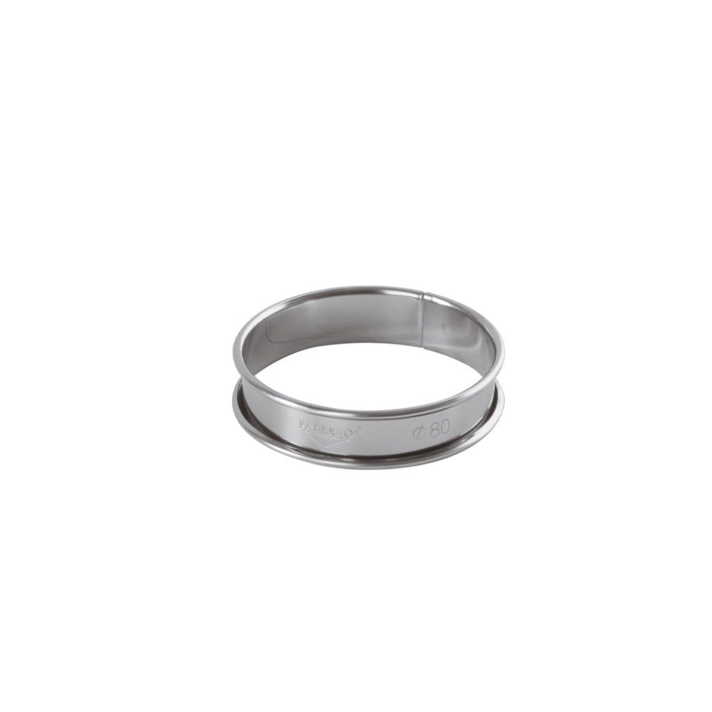 ANELLO TORTE CM.8 H.2 INOX