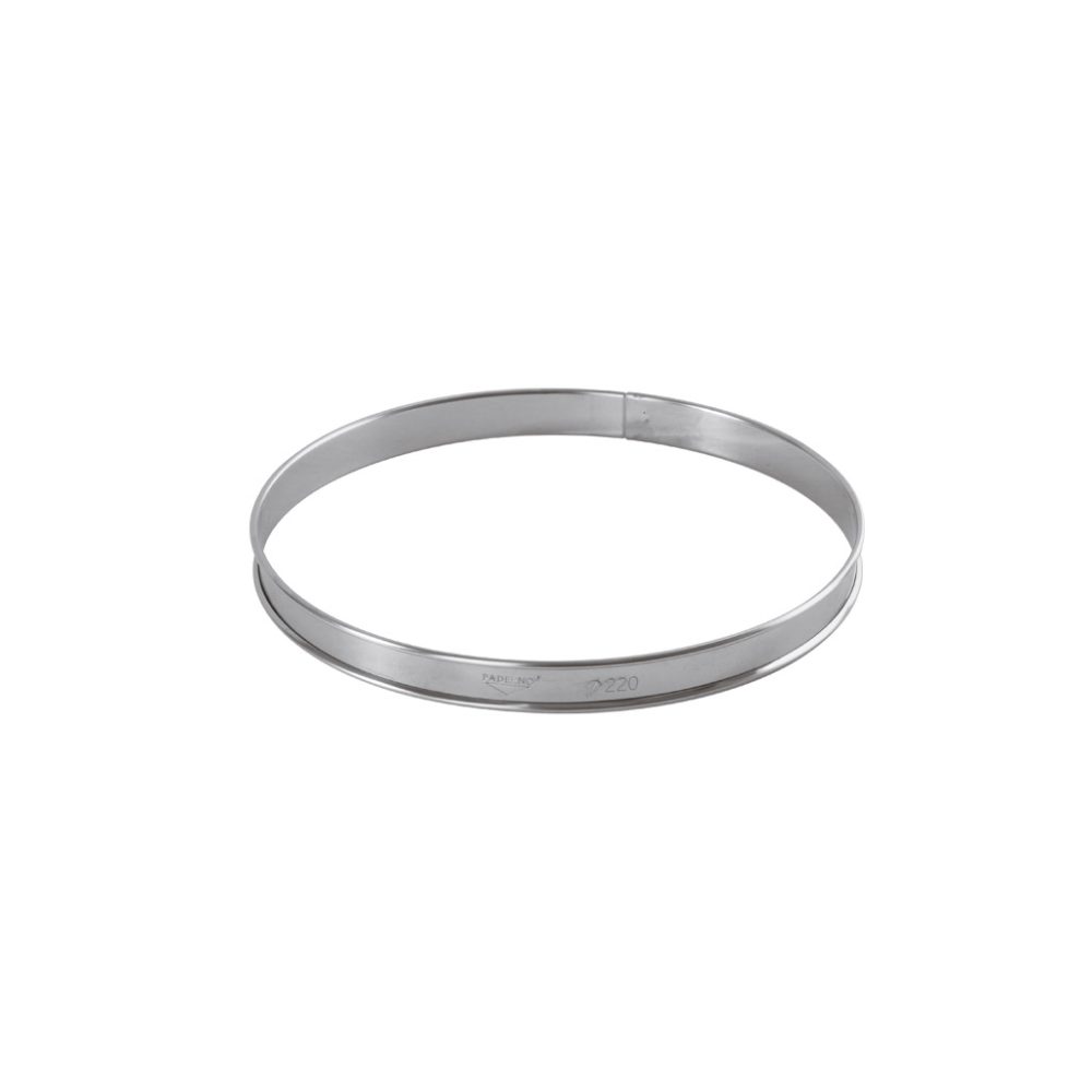 ANELLO TORTE CM.22 H.2 INOX