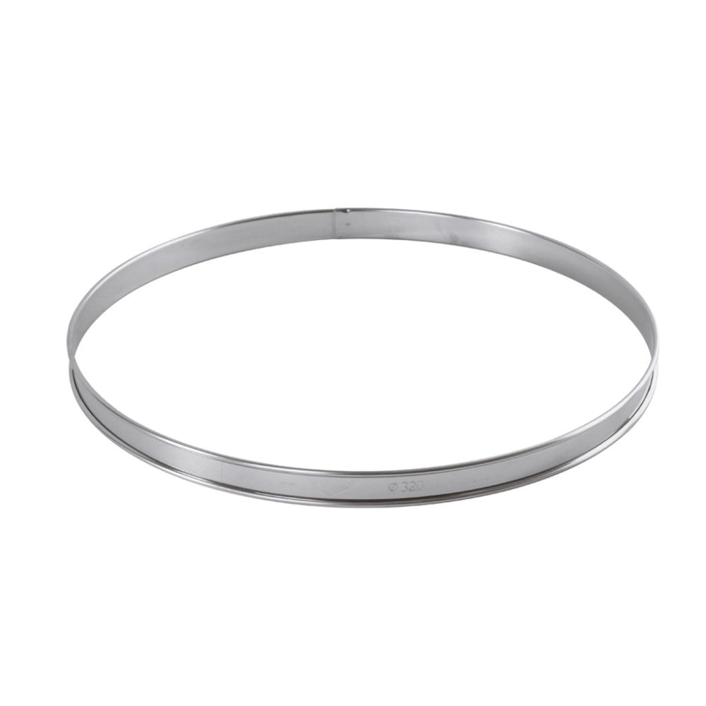 ANELLO TORTE CM.32 H.2 INOX