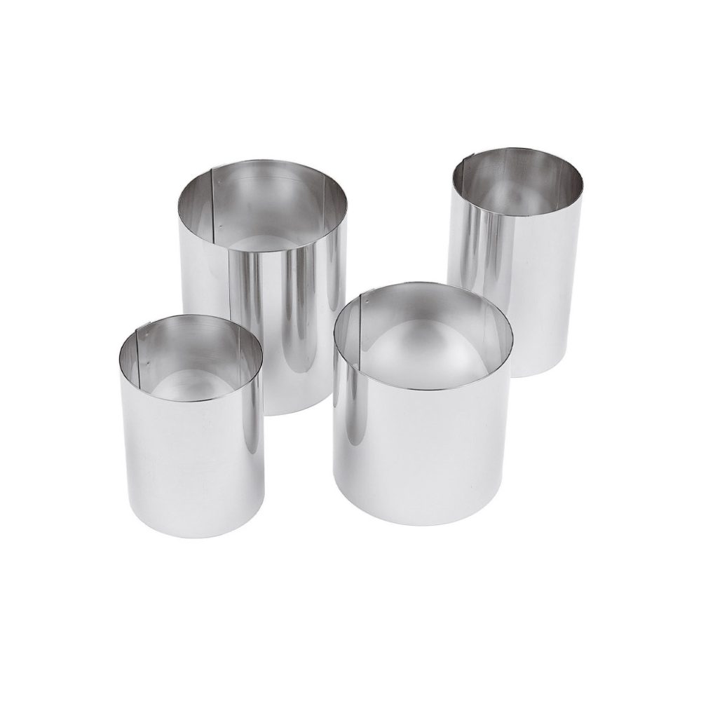 ANELLO TORTE CM.9 H.9 INOX