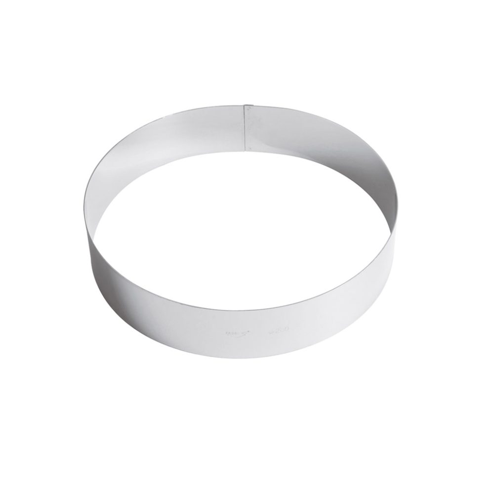 ANELLO TORTE CM.24 H.6 INOX