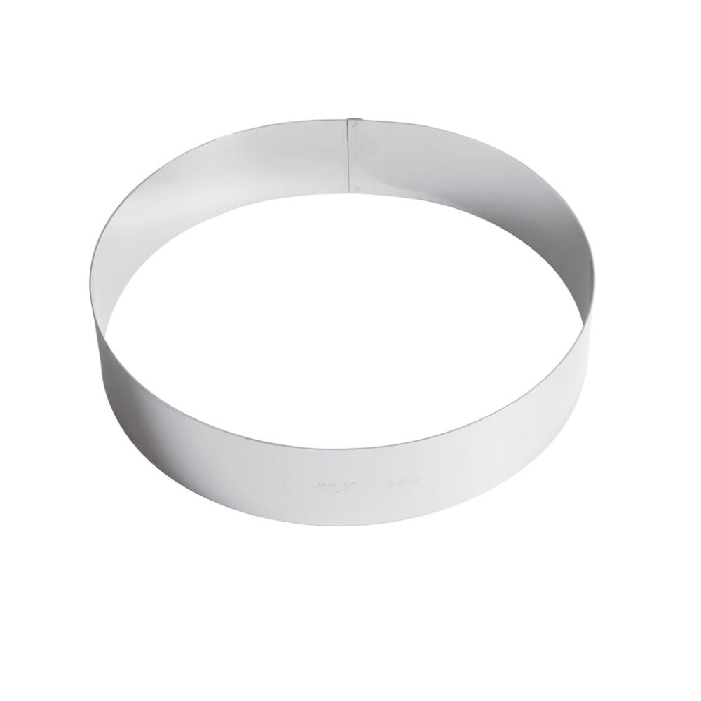ANELLO TORTE CM.28 H.6 INOX