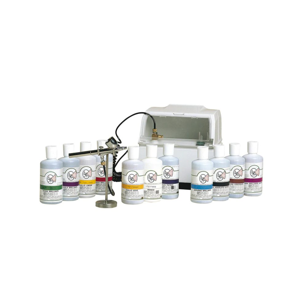 SET 11 COLORANTI PER AEROGRAFO
