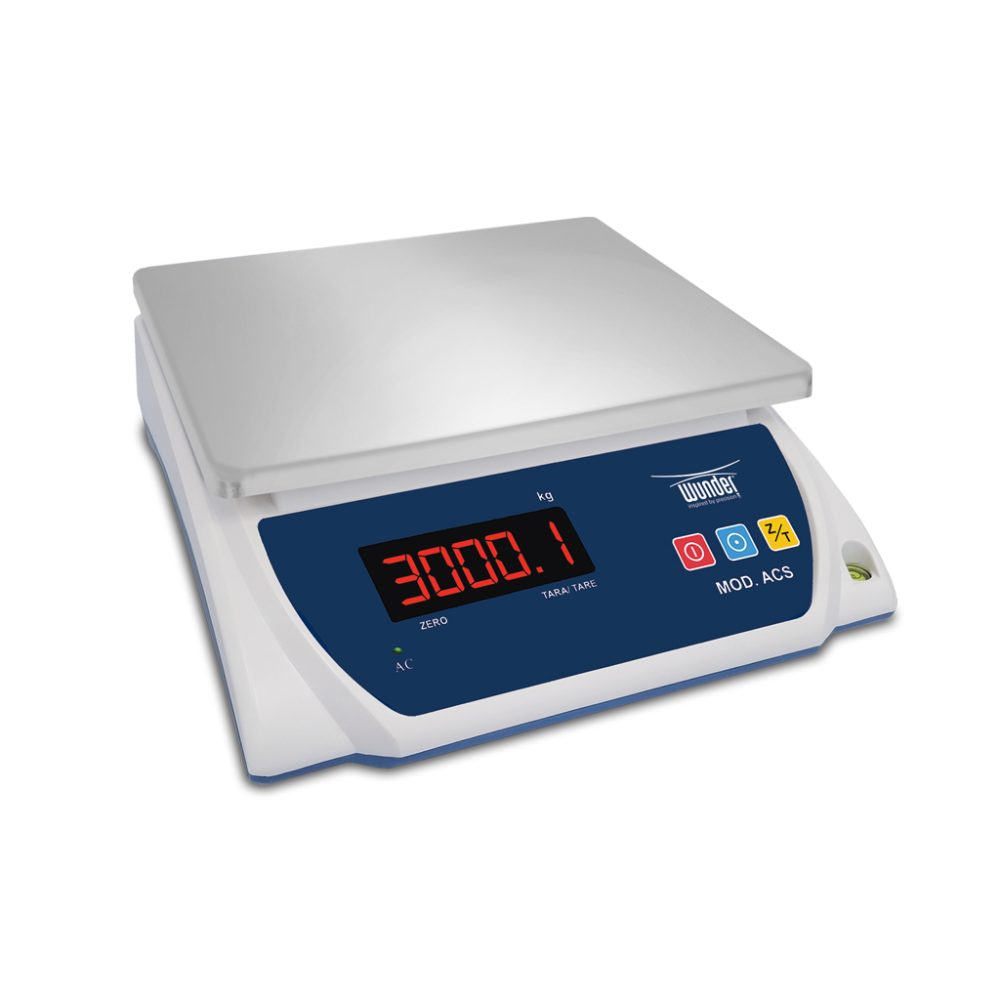 BILANCIA 15 KG DIVIS.1 GR.C/ALIMENTATORE WUNDER