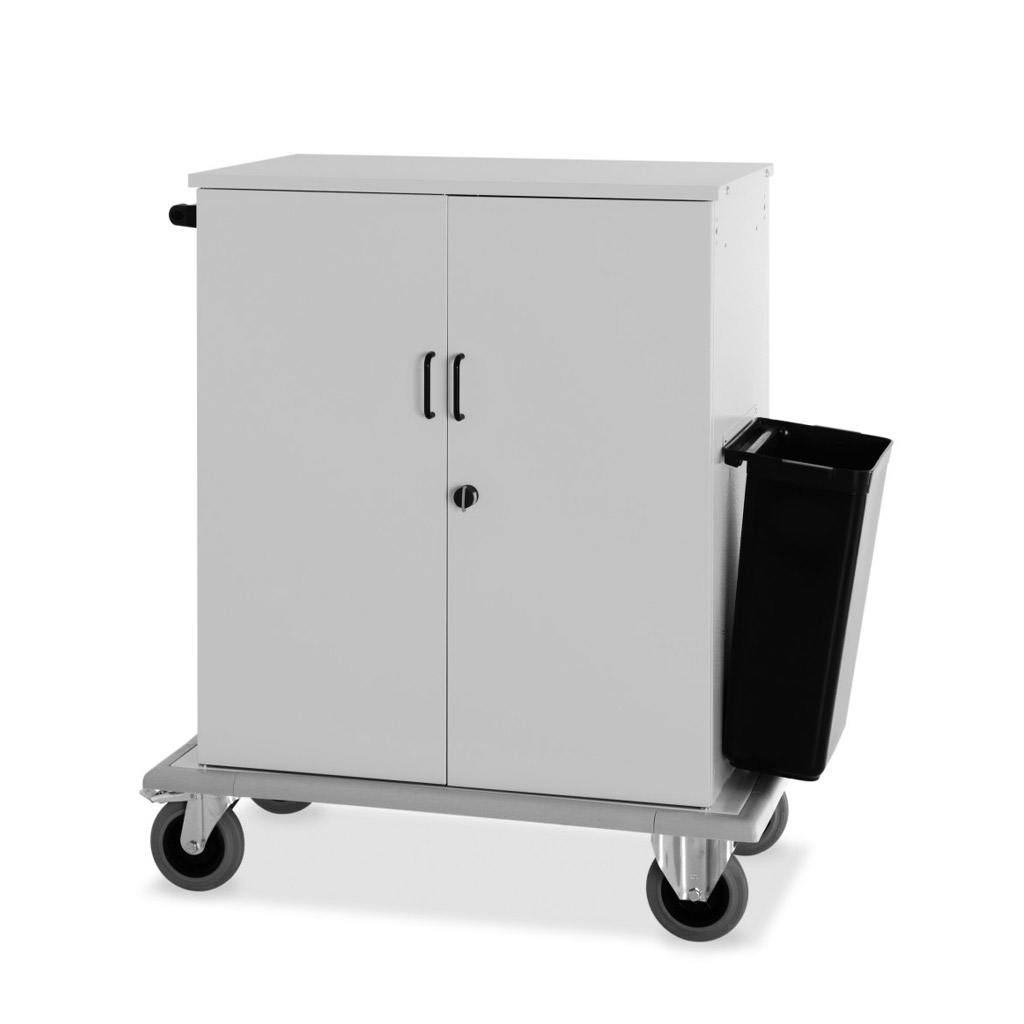 CARRELLO ARMADIATO MINI BAR CM.100x62x119 INOX