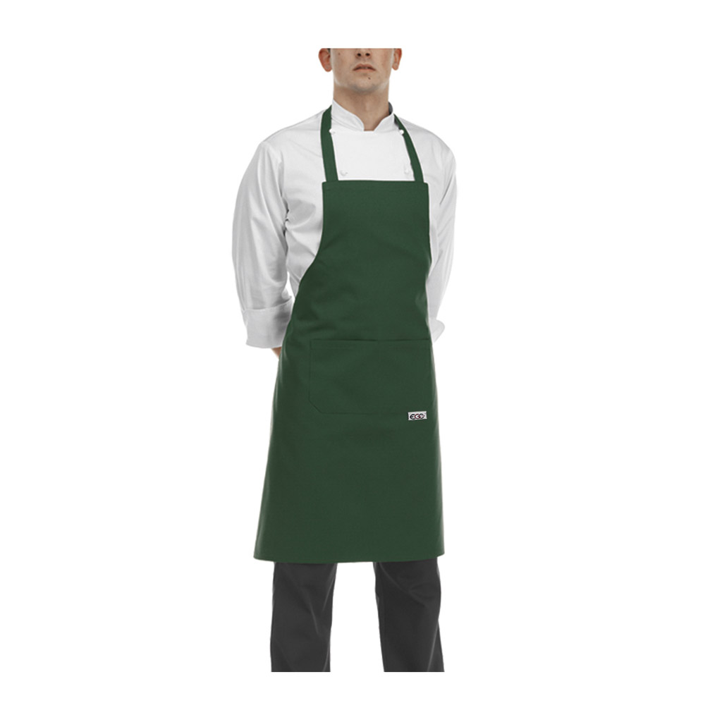 FALDA PETTORINA C/TASCONE CM.70x90 VERDE