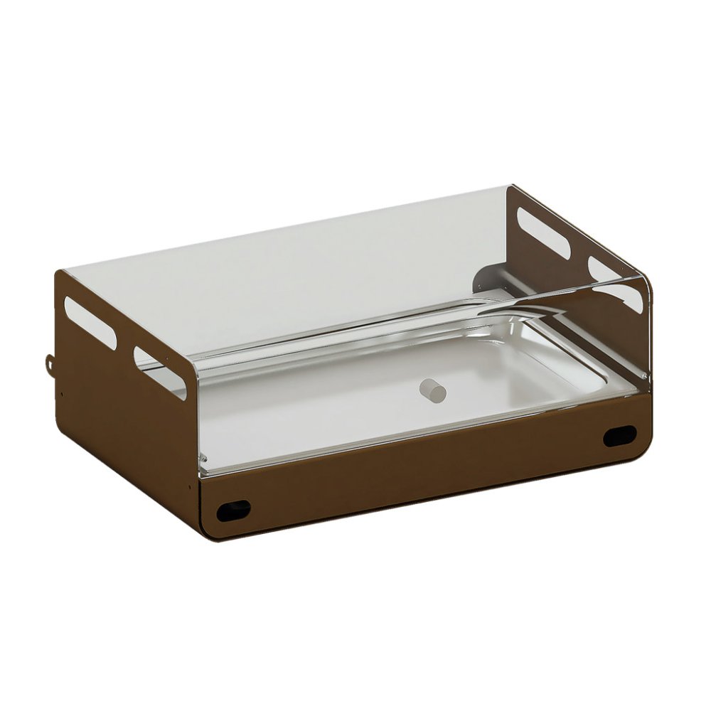 VETRINA REFRIGERATA C/COP.GN 1/1 INOX CORTEN
