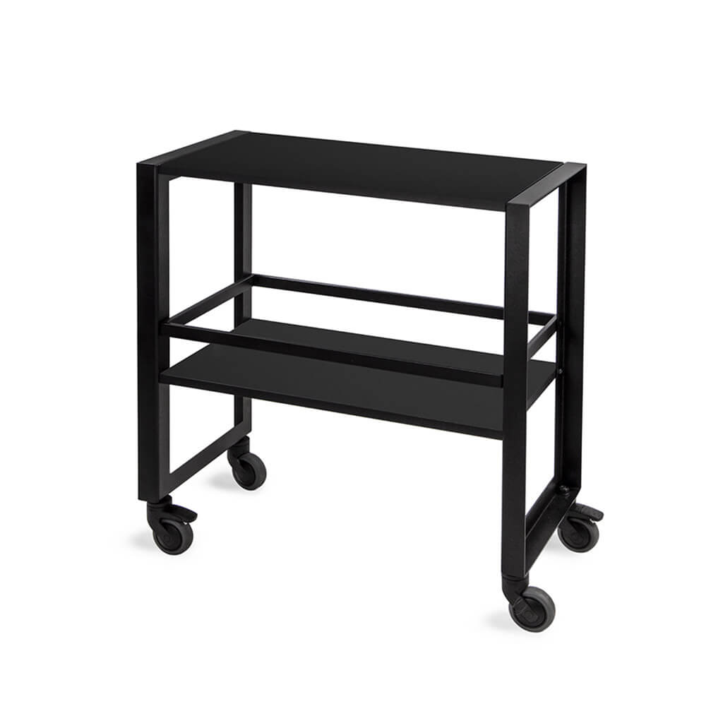 CARRELLO GUERIDON CM.70X35X73H NERO