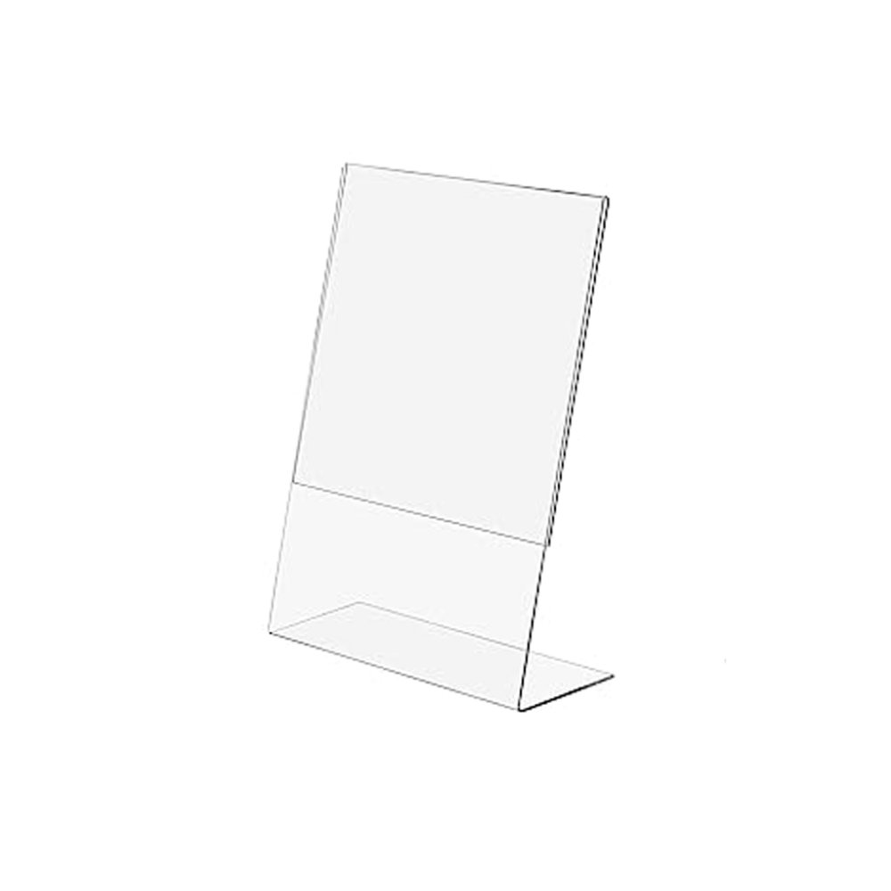 SUPPORTO A4 PLEXIGLASS FORMA "L"