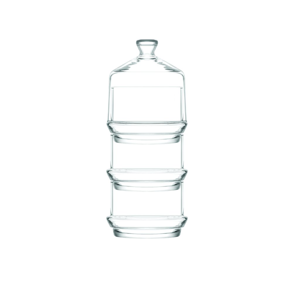 SET 3 PZ. IMPILABILE C/CLOCHE CM.9 BRIGHTON